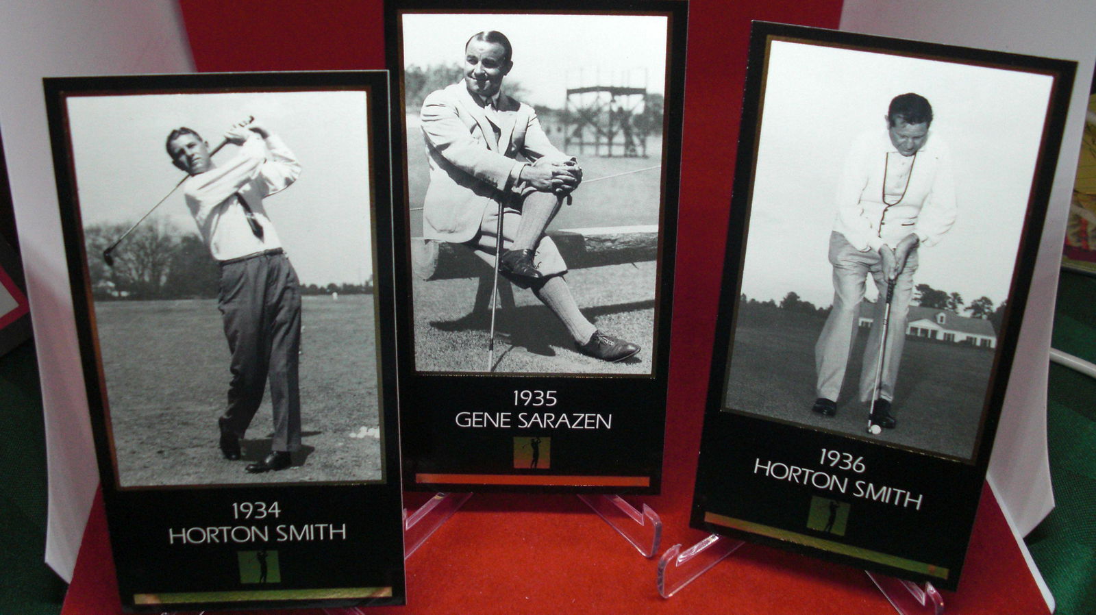 lot of 3 golf master champion cards (1 of 1)
