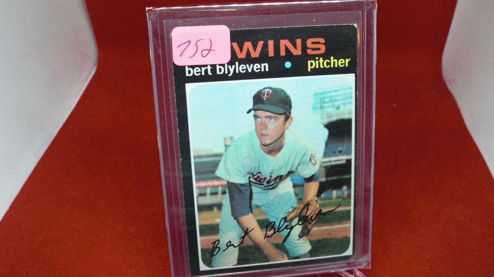 bert blyleven: in top loader