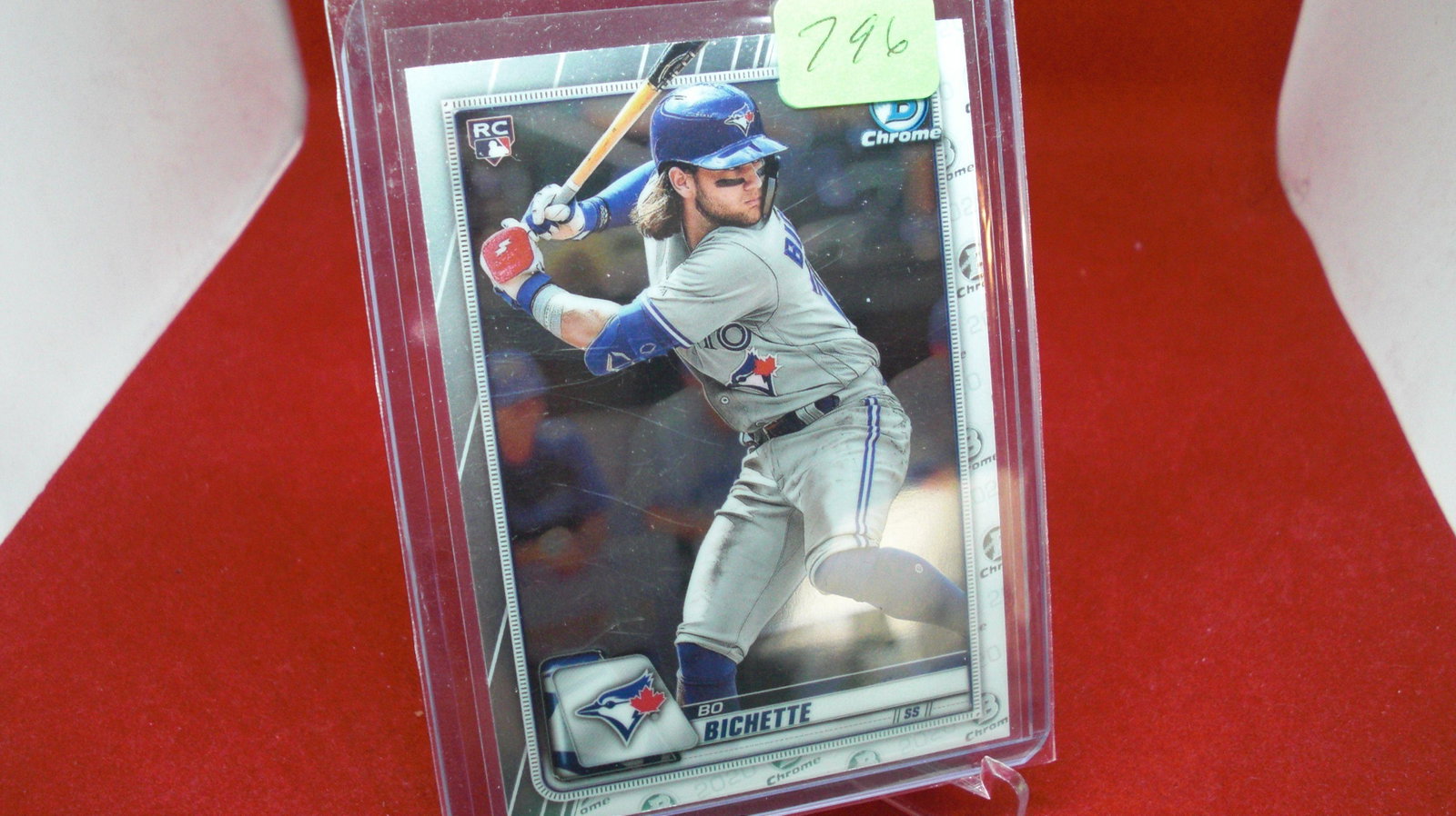 bo bichette rookie: in top loader