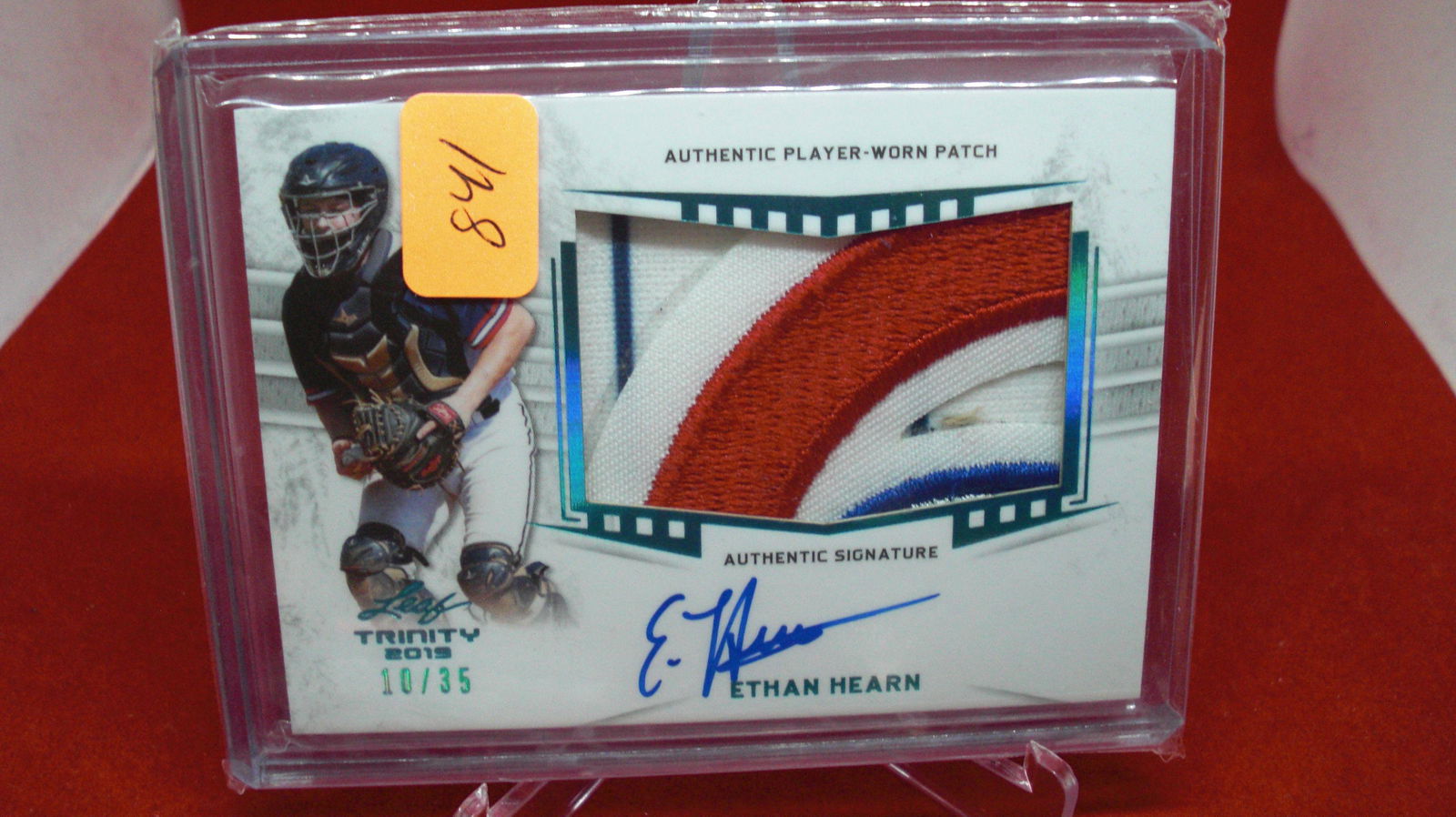 ethan hearn jersey/signature #10/35 (1 of 1)