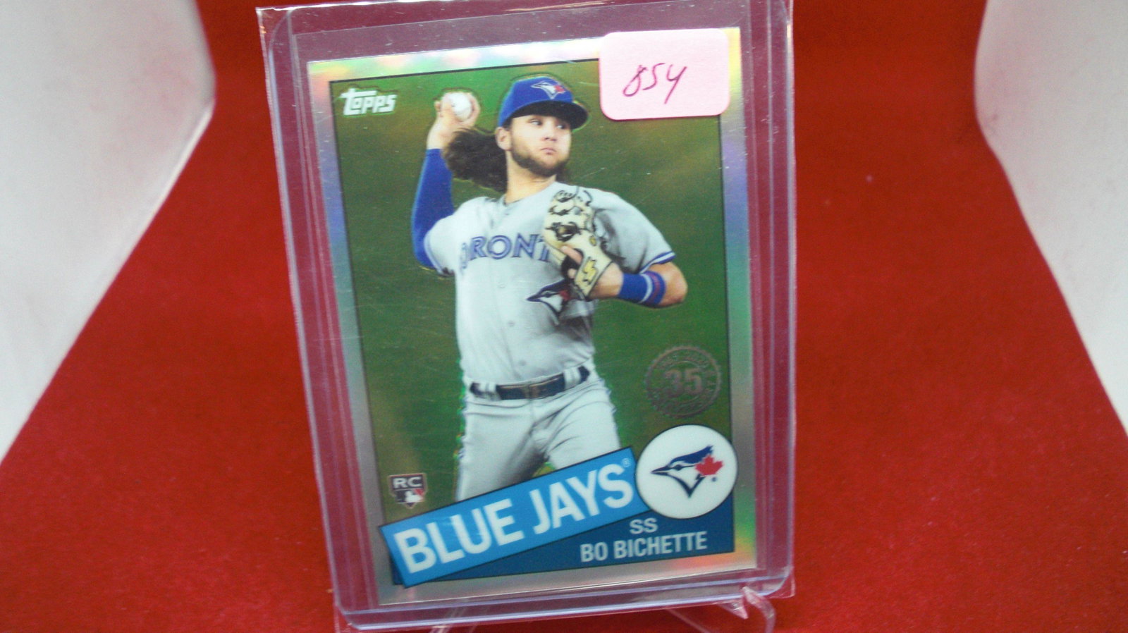 bo bichette rookie: in top loader