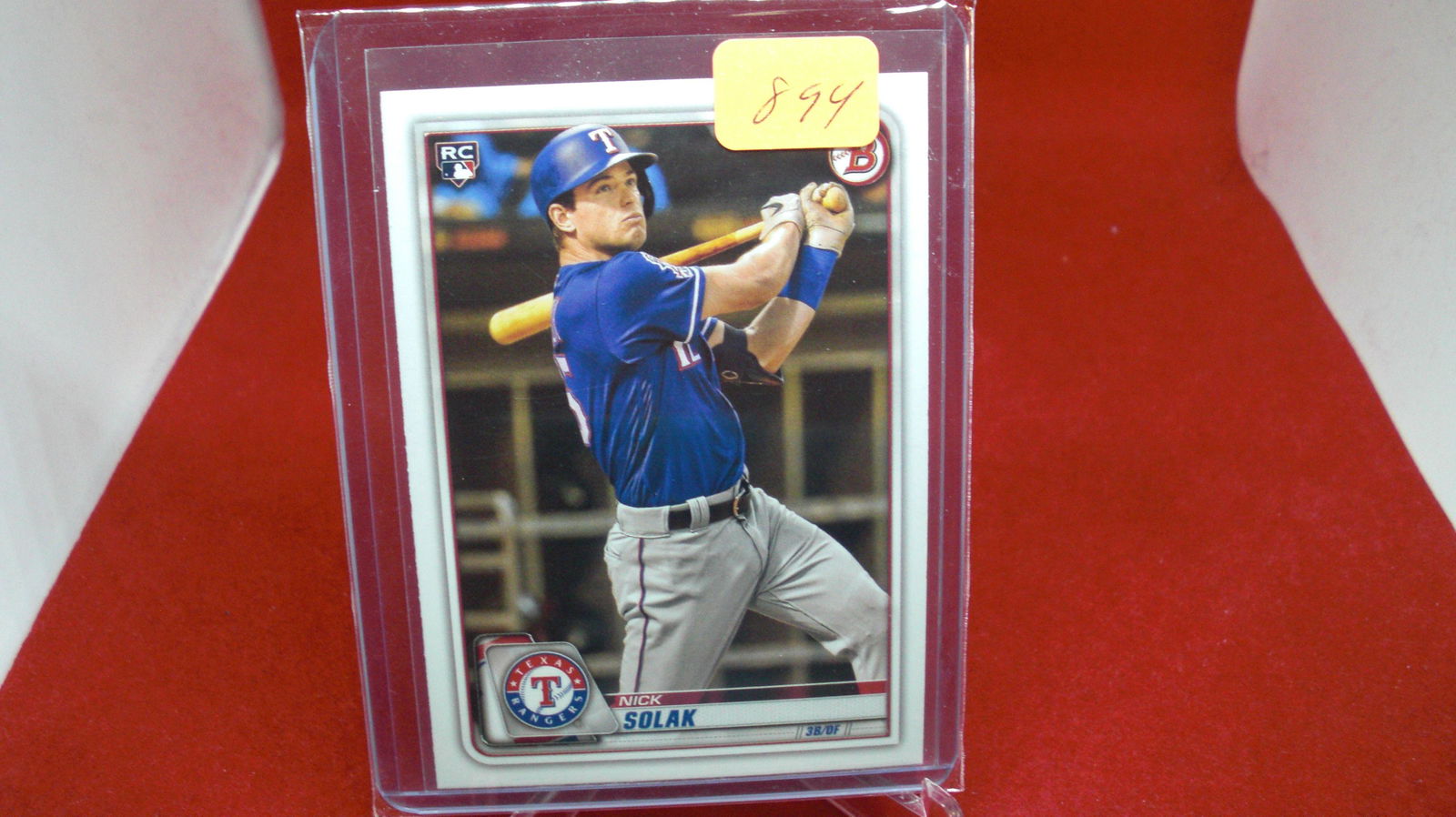 nick solak rookie (1 of 1)