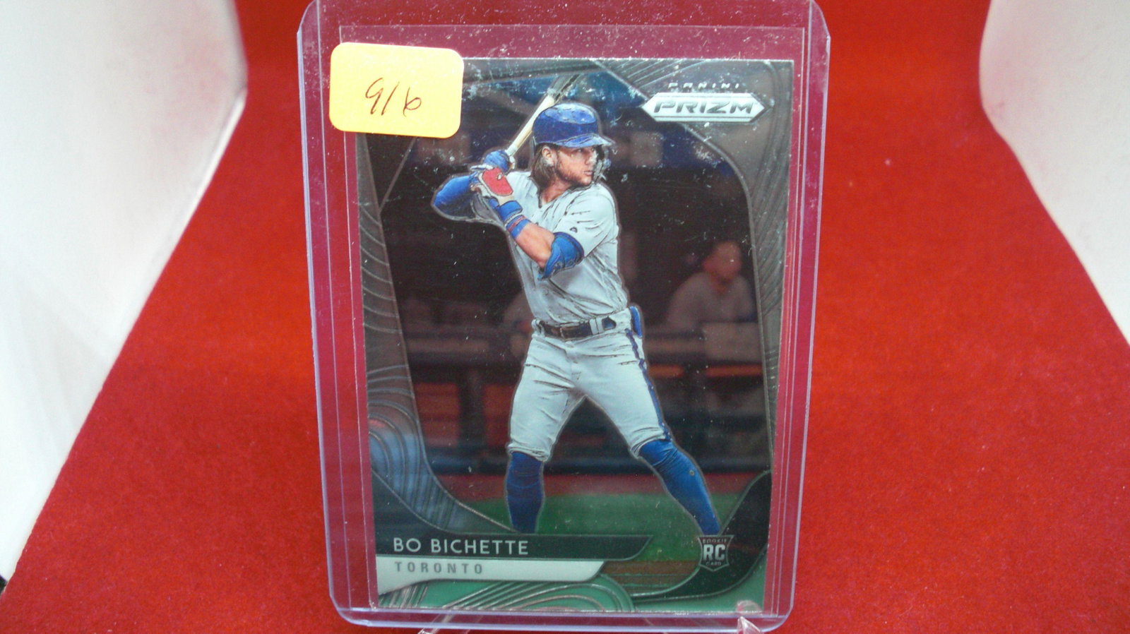 bo bichette prizm: in top loader