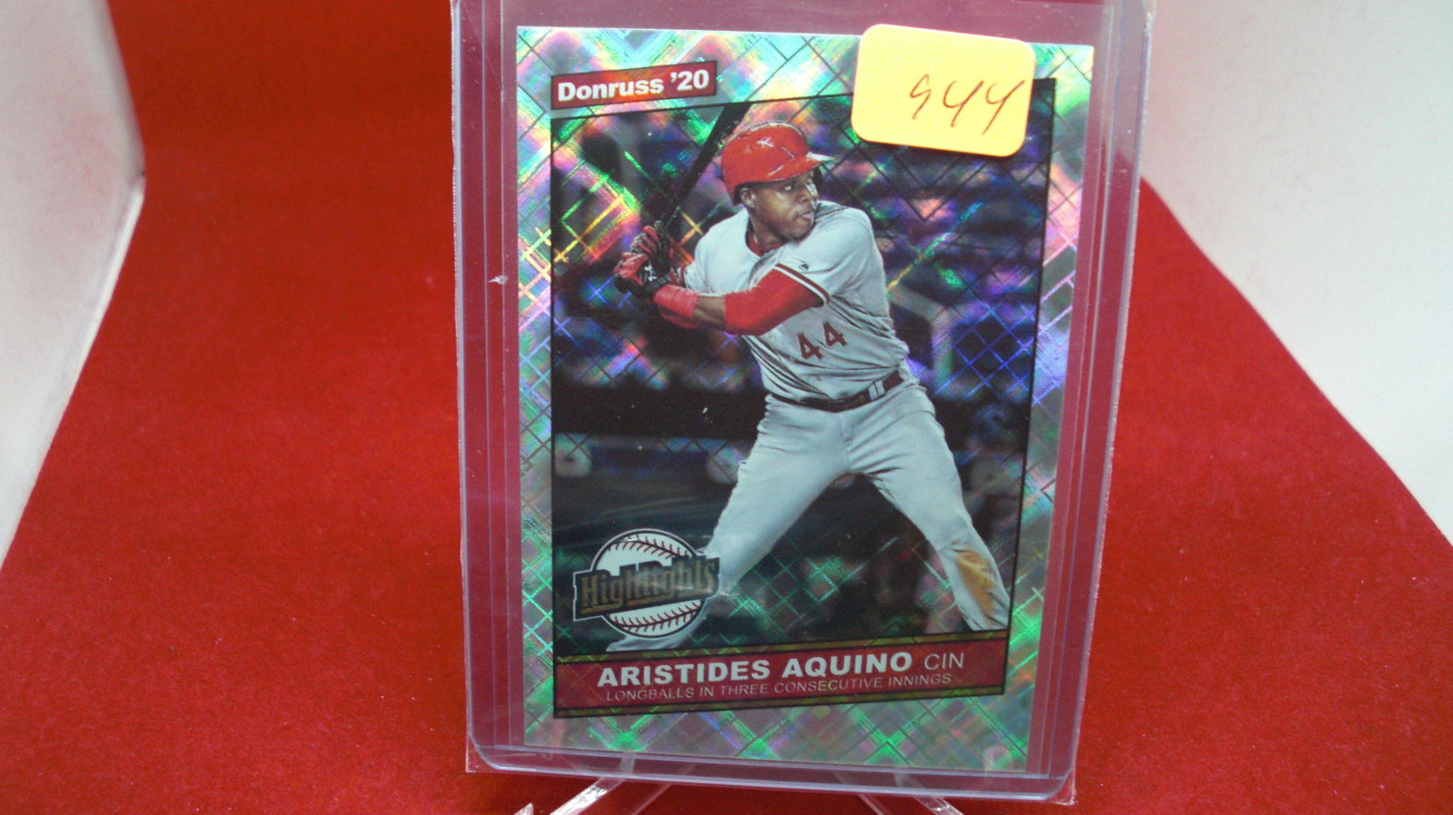 aristides aquino: in top loader