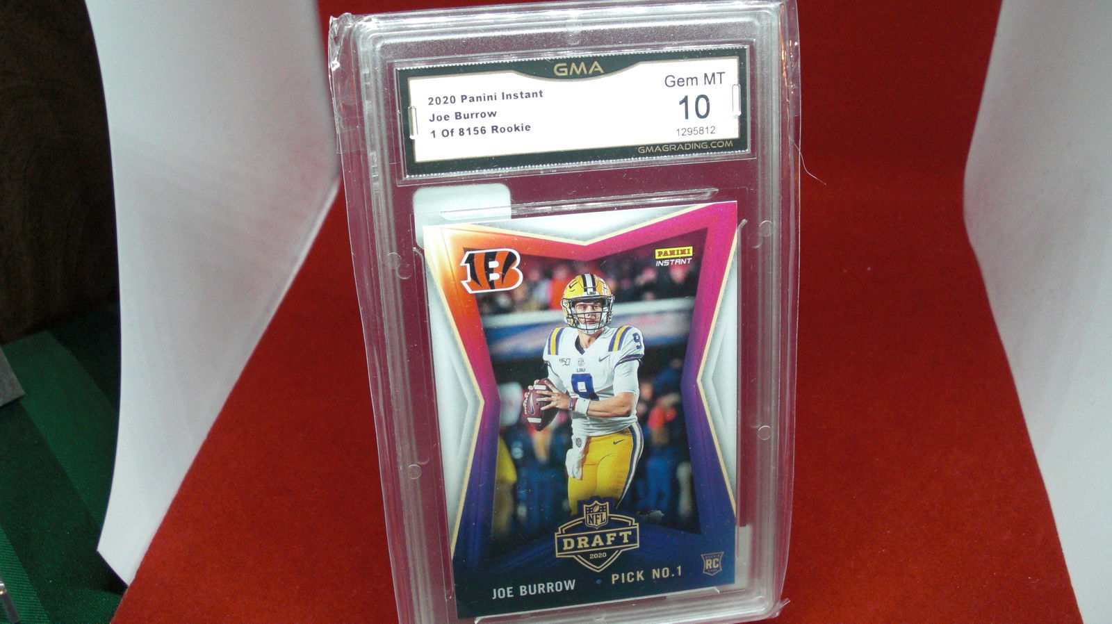 gma graded joe burrow rookie mint 10 (1 of 1)