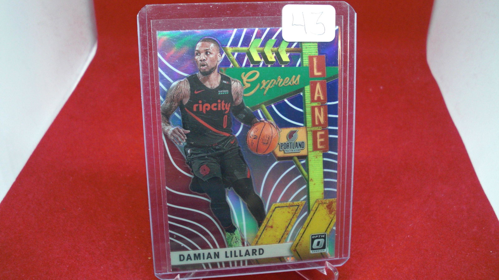 Damian Lillard Express Lane Prizm: Damian Lillard Express Lane Prizm