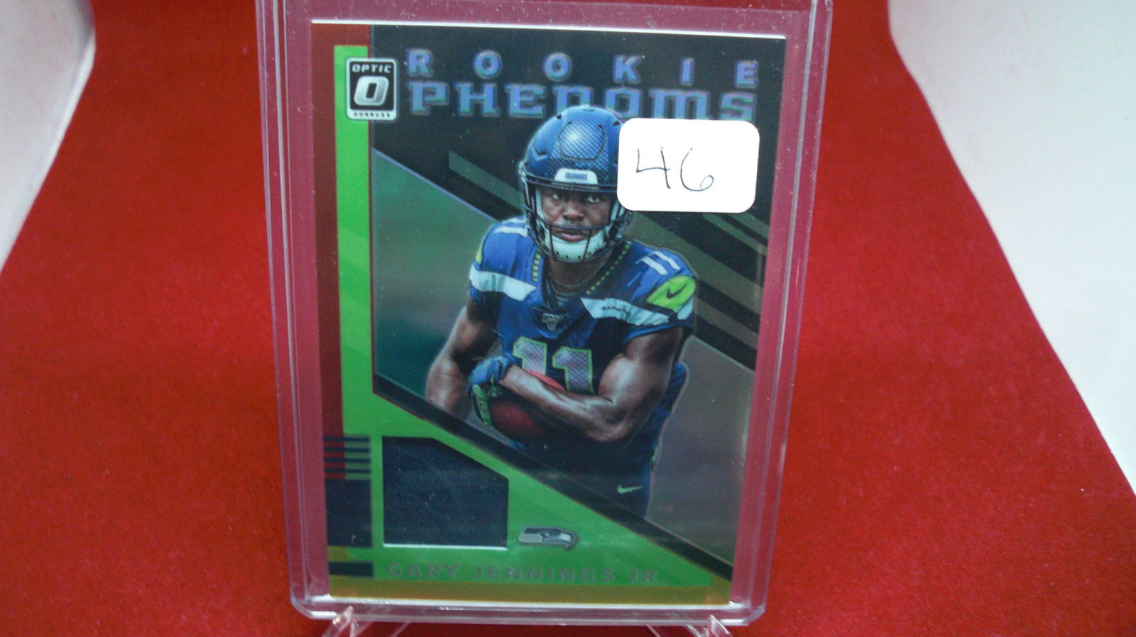 Gary Jennings JR. patch Rookie Phenom Prizm (1 of 1)