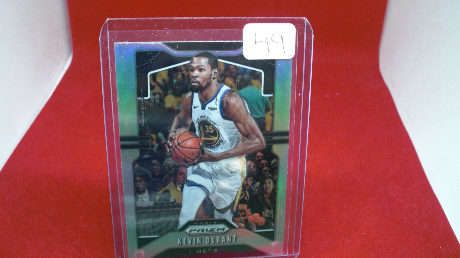 Kevin Durant Silver Prizm (1 of 1)