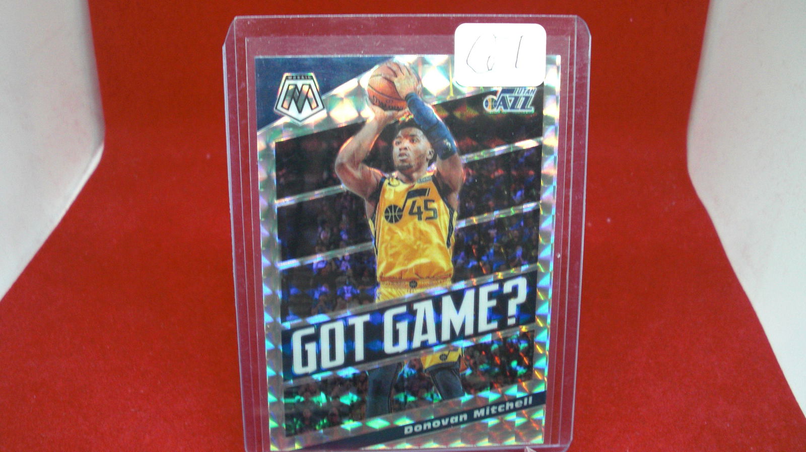 Donovan Mitchell Silver Prizm (1 of 1)