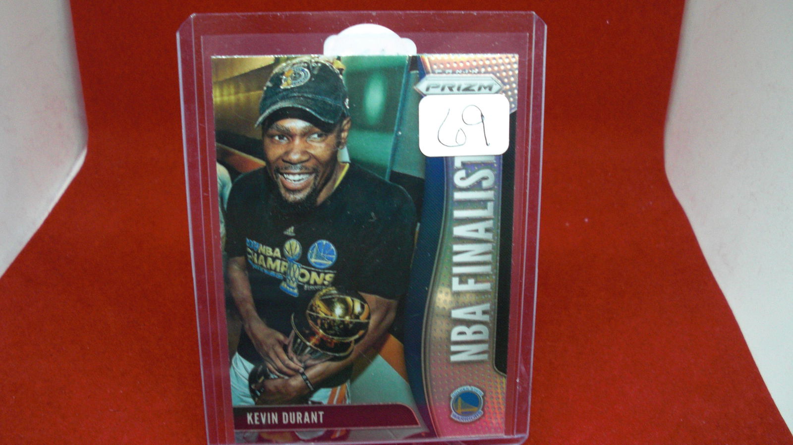 Kevin Durant Silver Prizm (1 of 1)