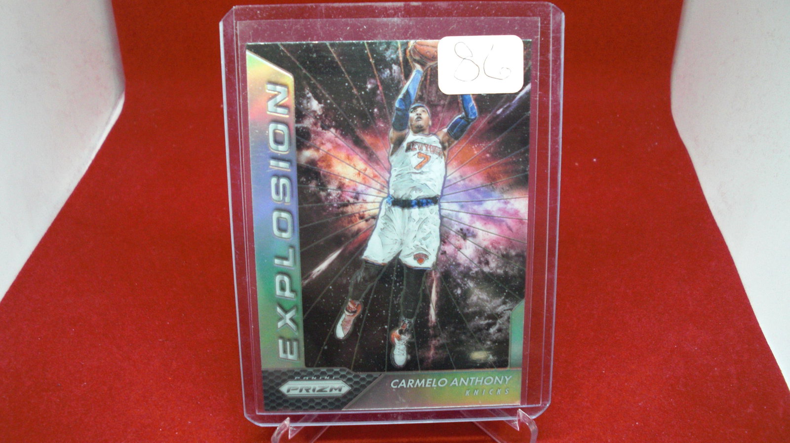 Carmelo Anthony Silver Prizm: Carmelo Anthony Silver Prizm