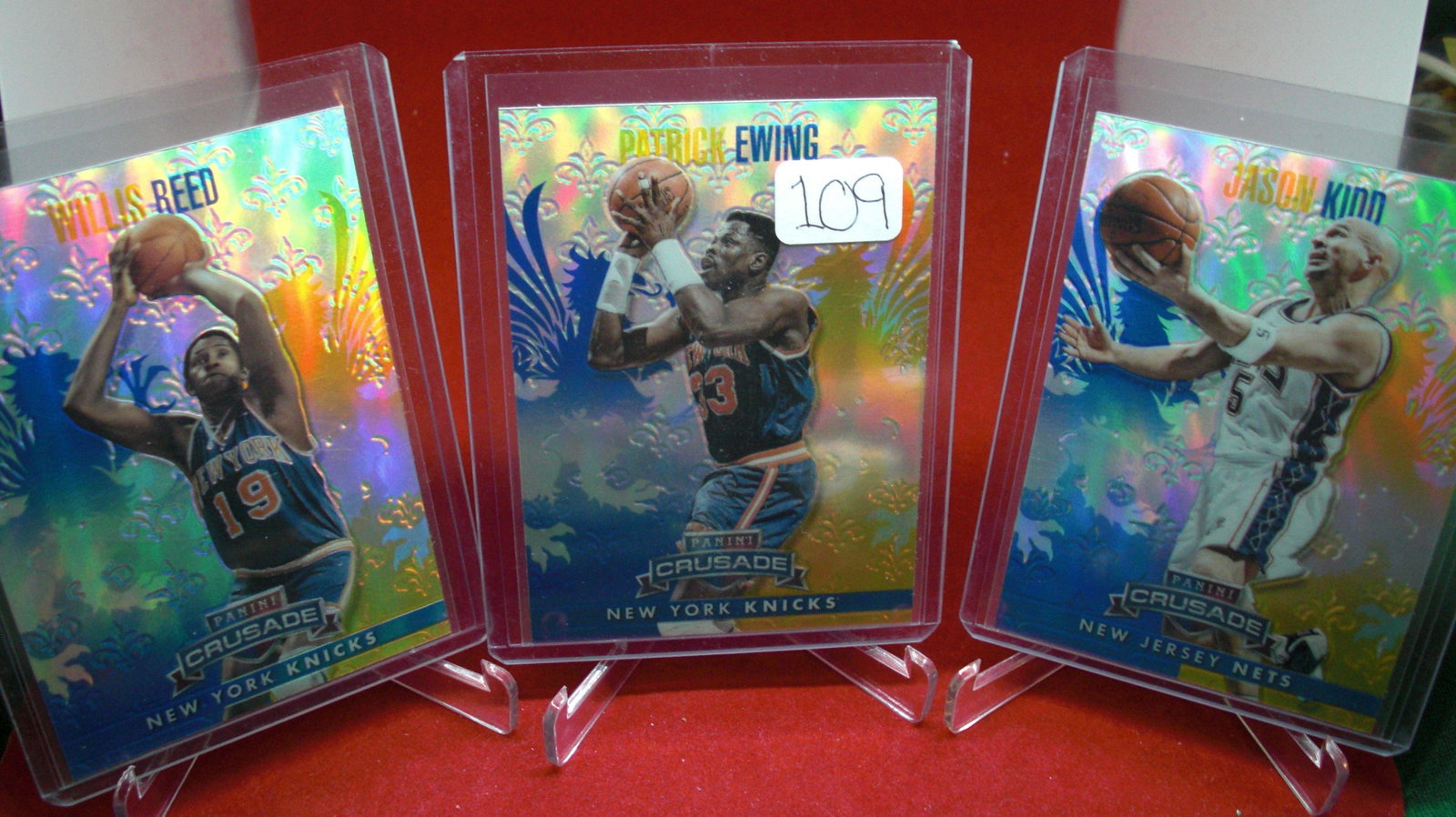 Patrick, Jason, Willis 3 Panini Cards: Patrick, Jason, Willis 3 Panini Cards