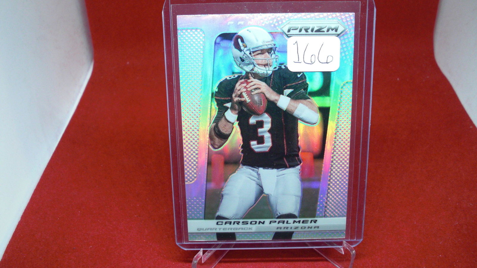 Carson Palmer Silver PRIZM (1 of 1)