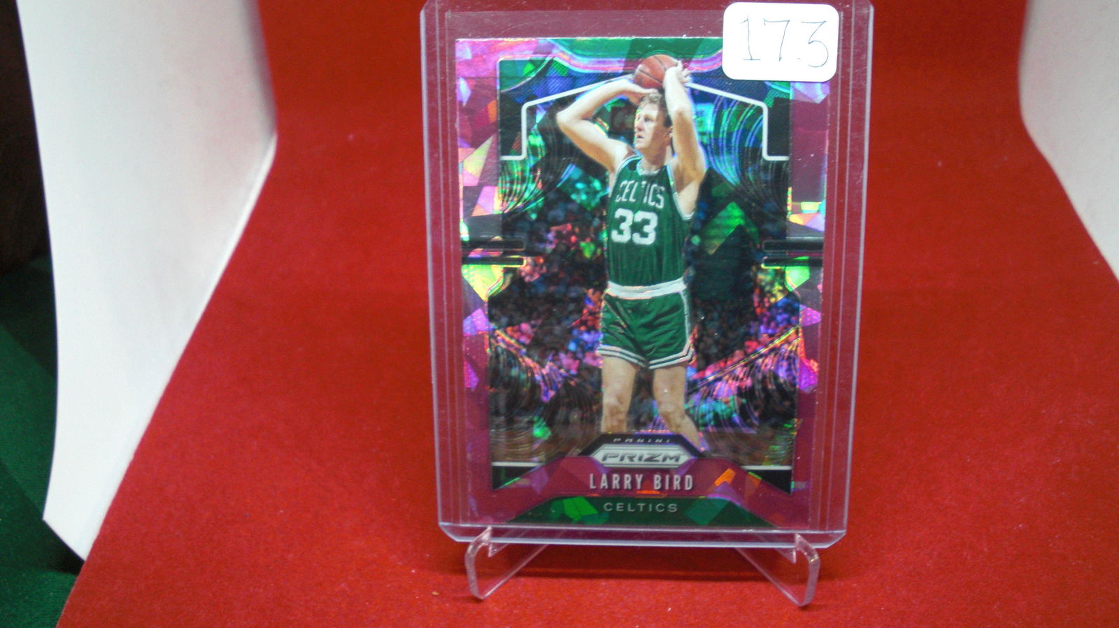 Larry Bird Pink Ice Prizm (1 of 1)