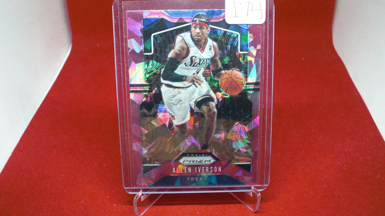 Allen Iverson Pink Ice Prizm (1 of 1)