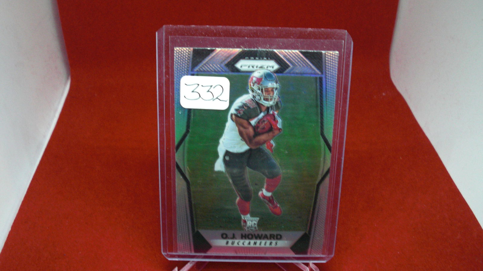 OJ Howard RC Silver Prizm (1 of 1)
