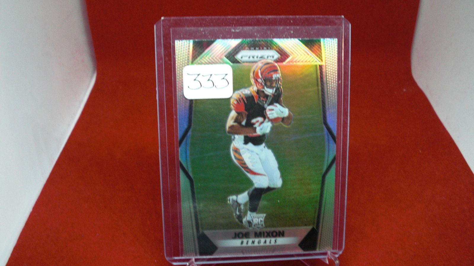 Joe Mixon RC Silver Prizm (1 of 1)