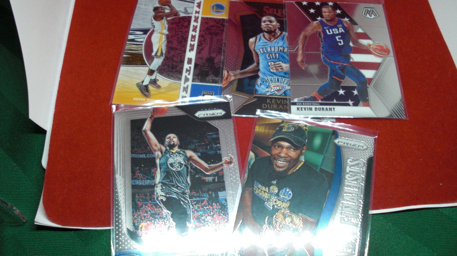 5 Kevin Durant Cards (1 of 1)