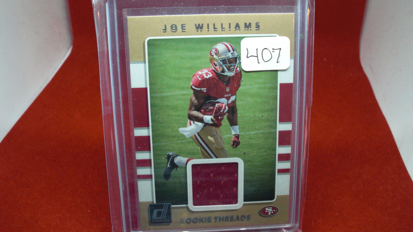 Joe Williams RC Jersey Card (1 of 1)