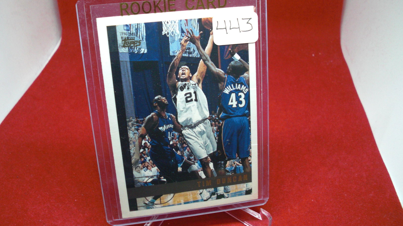 Tim Duncan RC: Tim Duncan RC