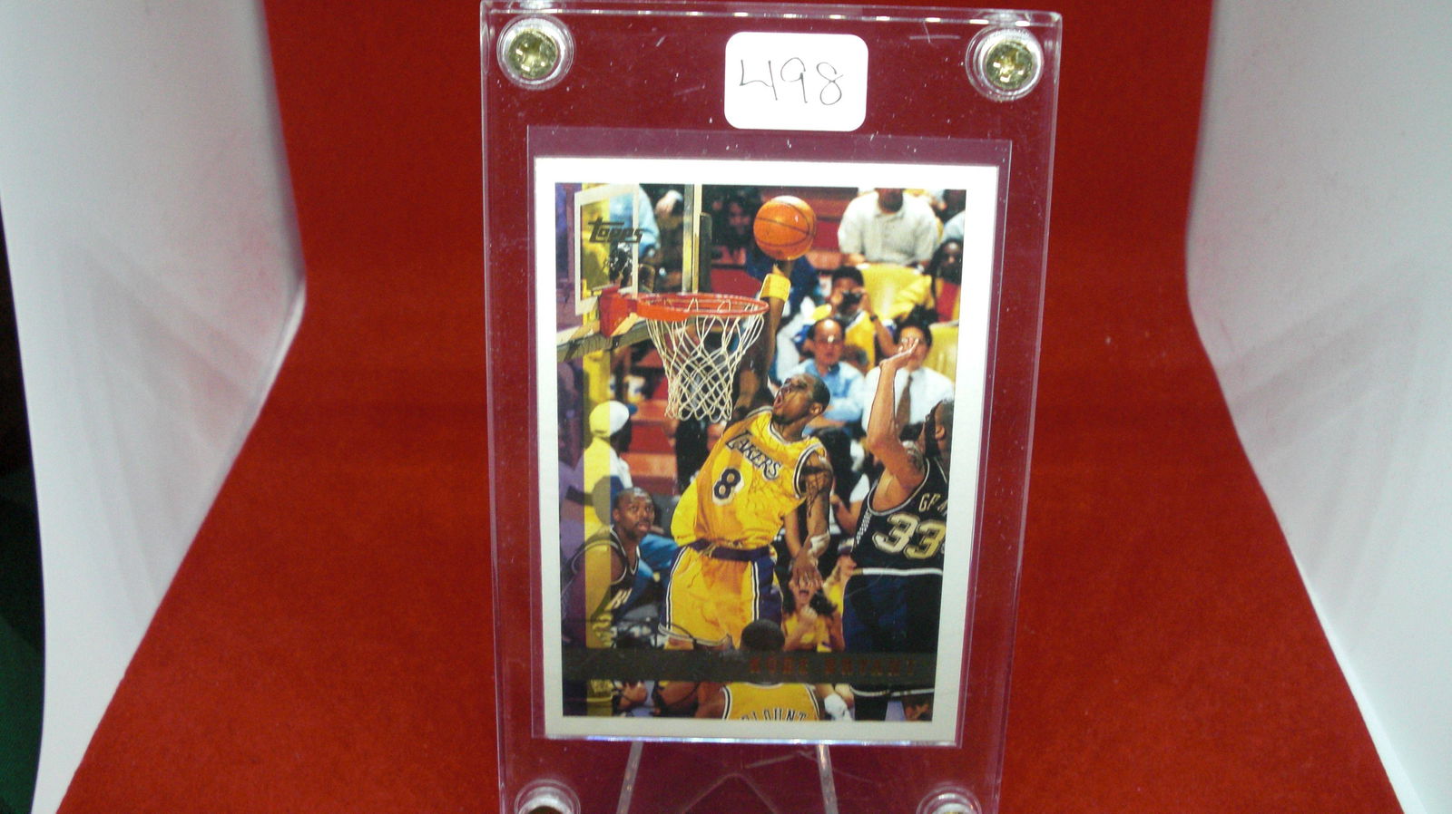 Kobe Bryant 2ND Year Topps (1 of 1)