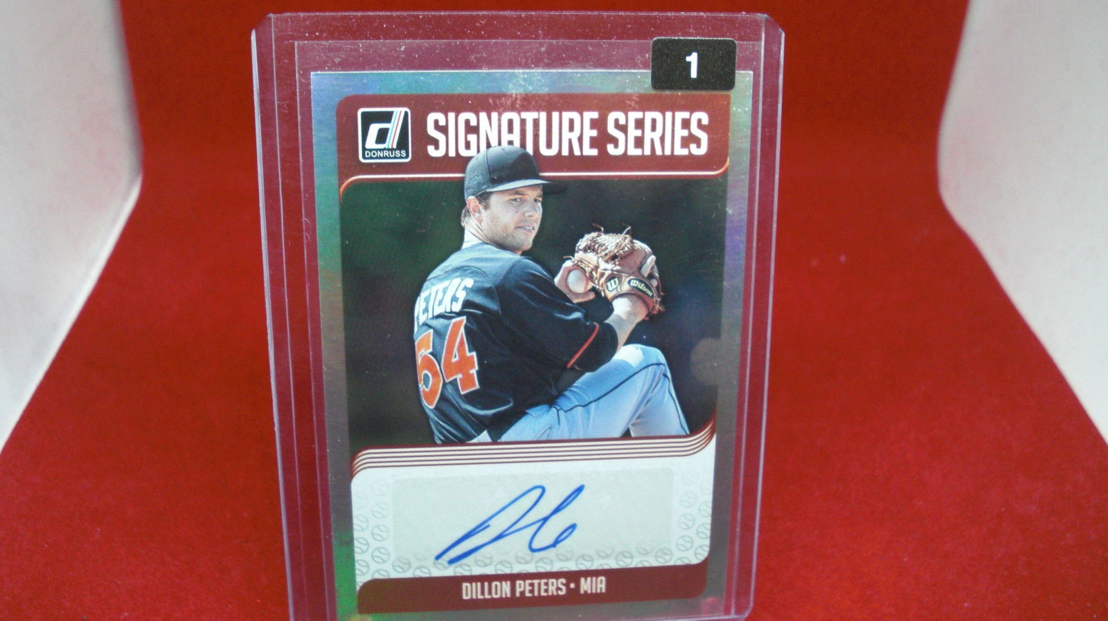 dillon peters signature: in top loader