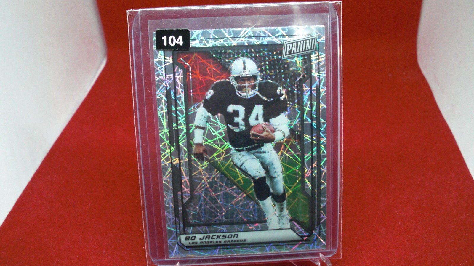 bo jackson no.23: in top loader