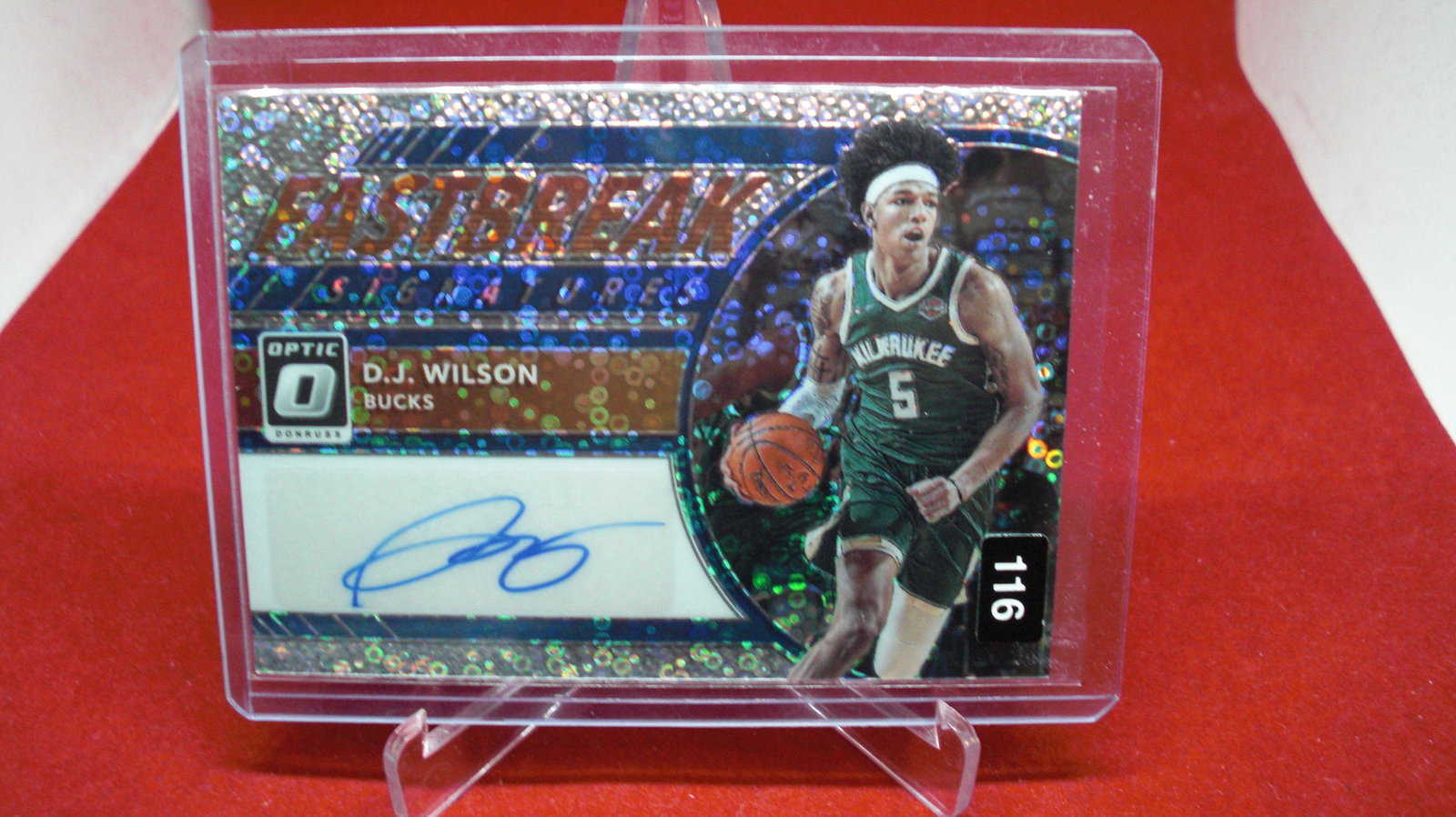 d.j wilson signature optic: in top loader