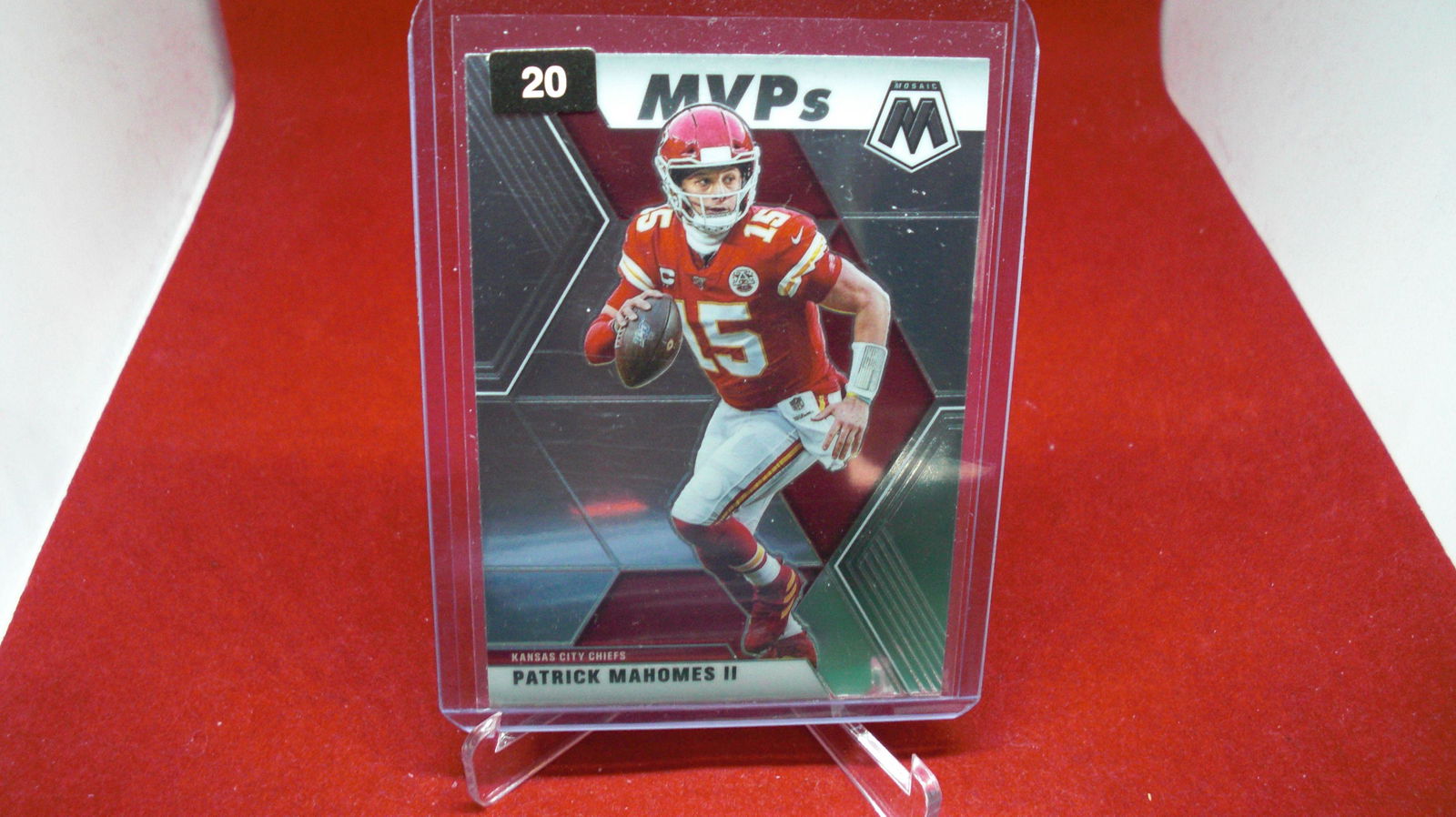 patrick mahomes: in top loader