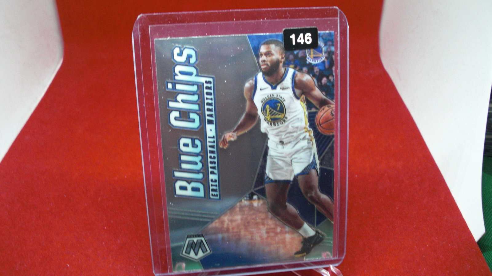 eric paschall blue chips mosaic: in top loader