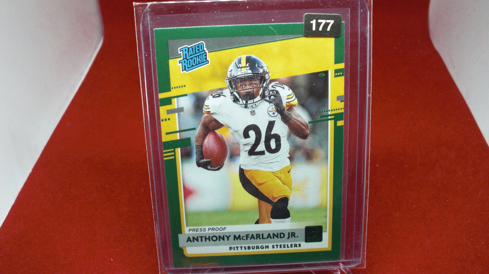 anthony mcfarland rated rookie: in top loader