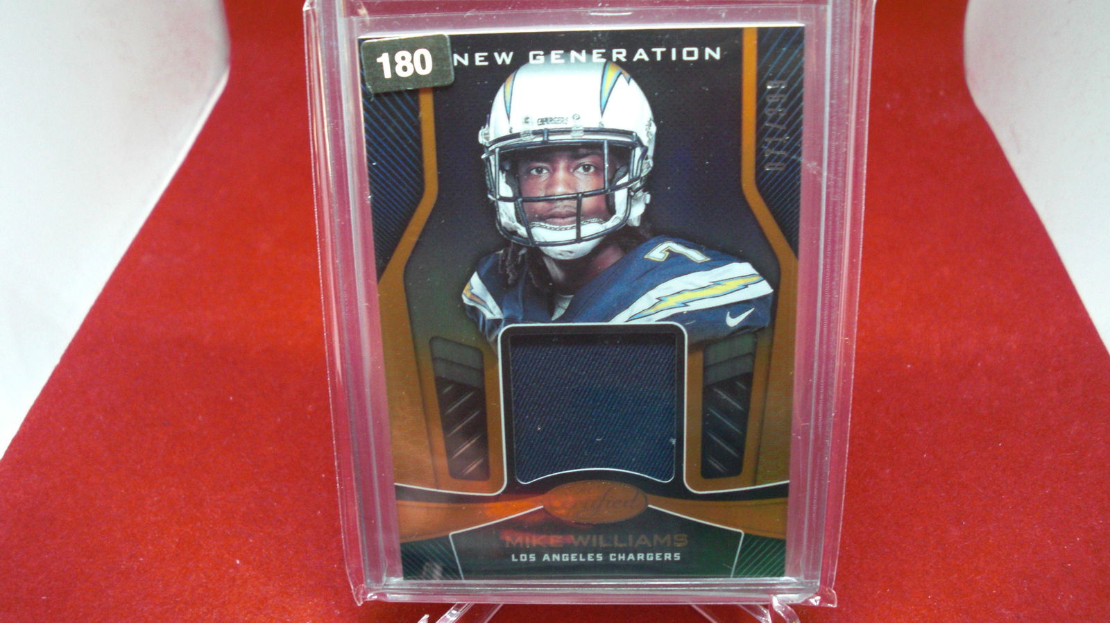 mike williams jersey #071/399: in top loader
