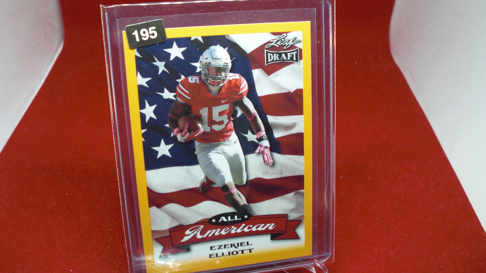 ezekiel elliott all american: in top loader