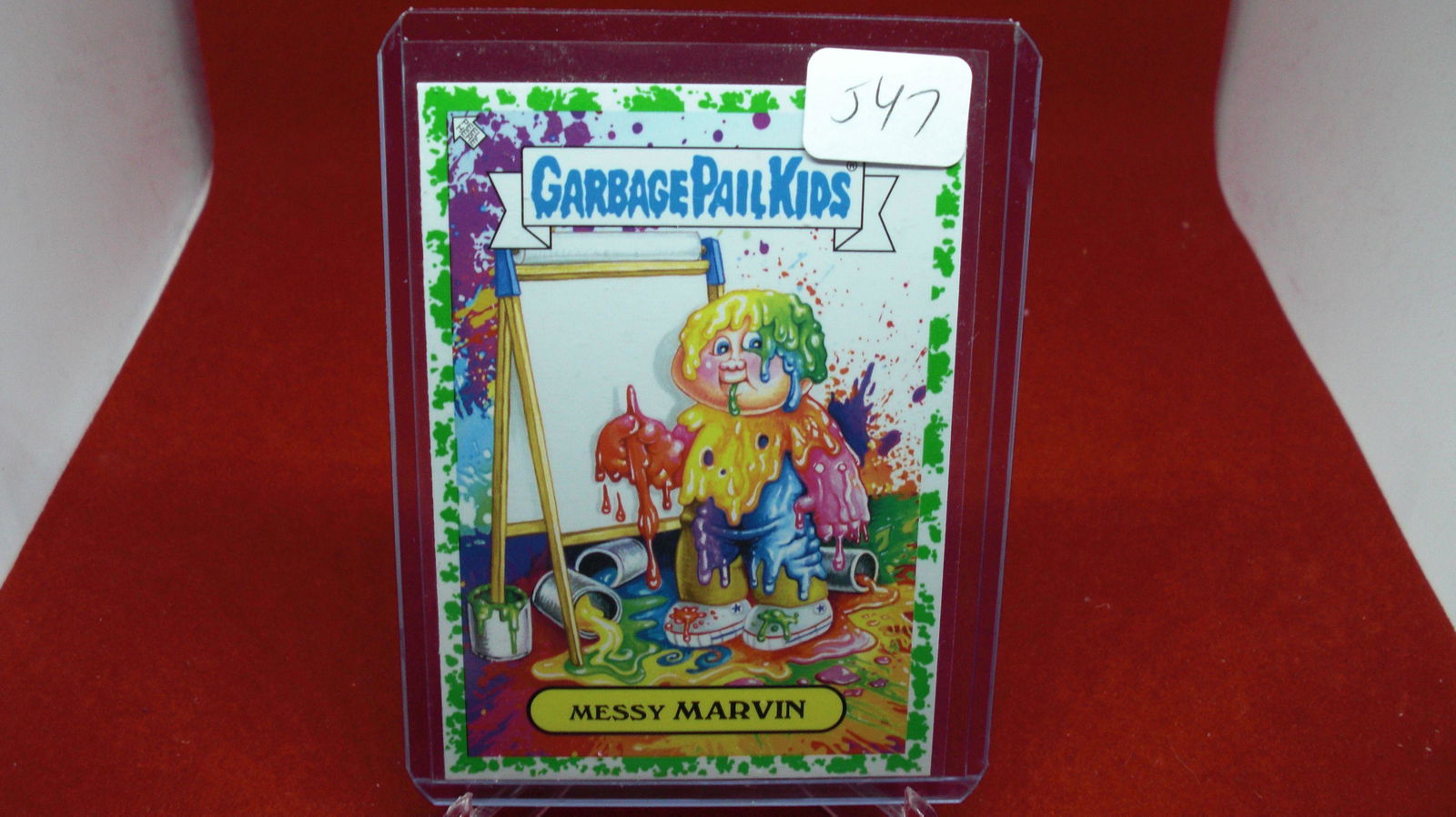 garbage pail kids messy marvin: in top loader