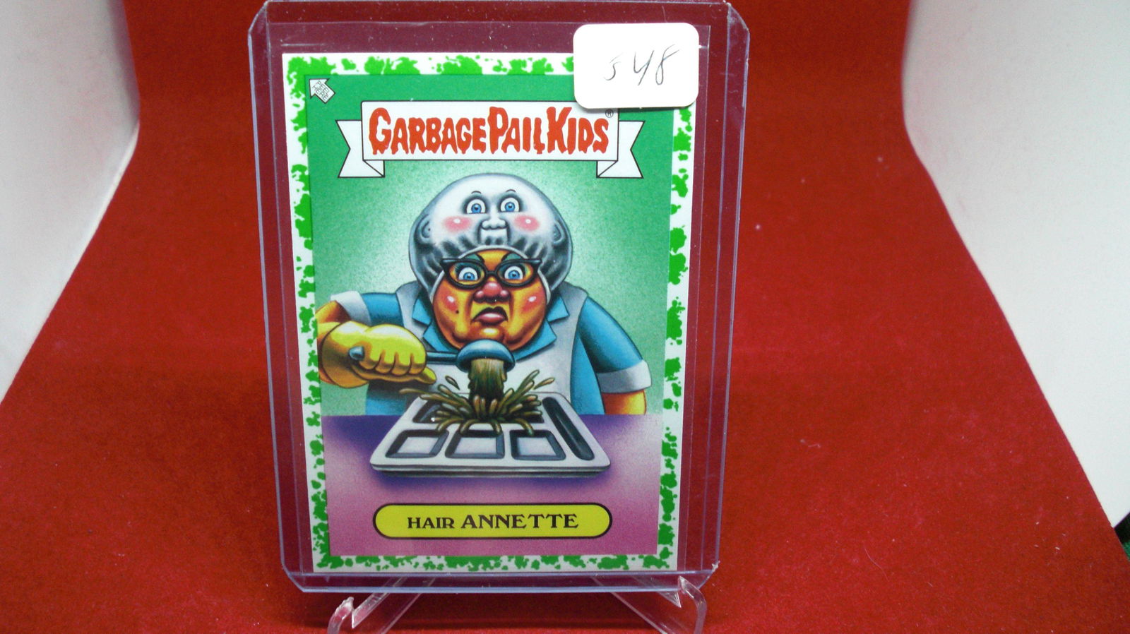 garbage pail kids hair annette: in top loader