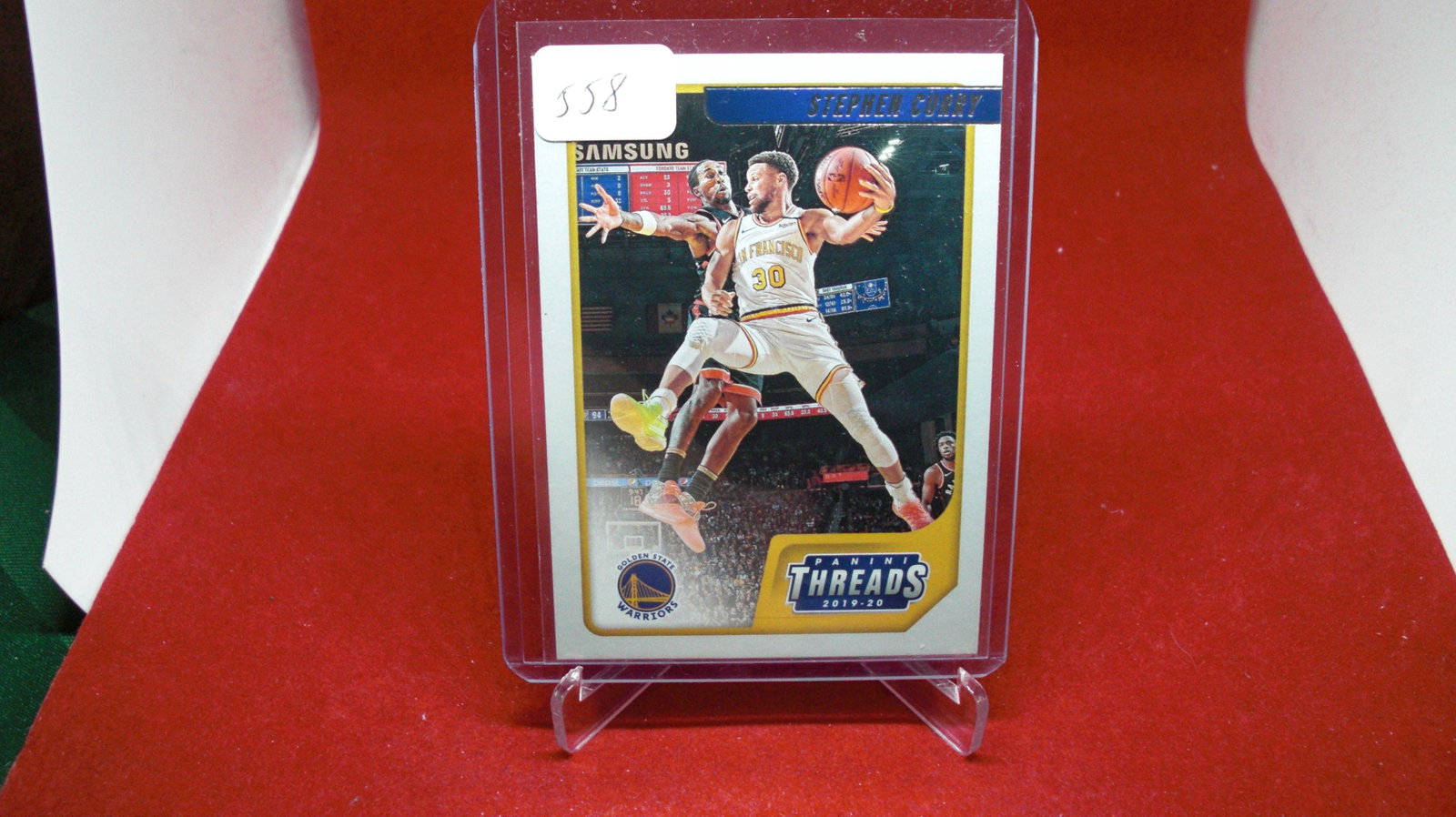 stephen curry: in top loader