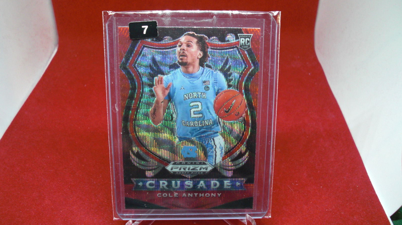 cole anthony red prizm crusade rookie (1 of 1)