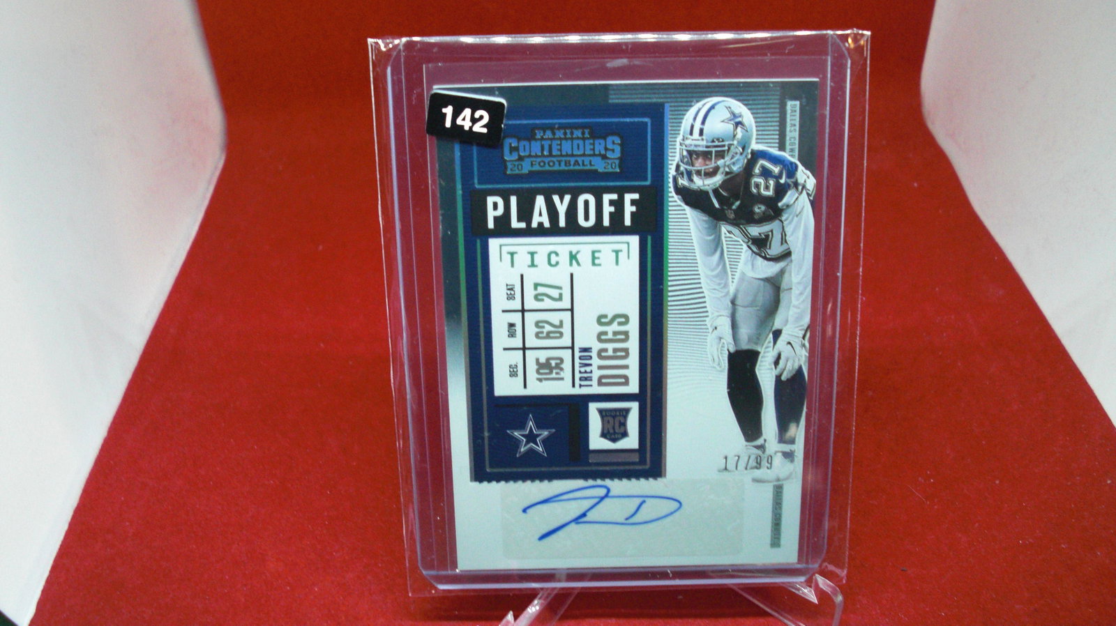 trevon diggs rookie signature #17/99 (1 of 1)