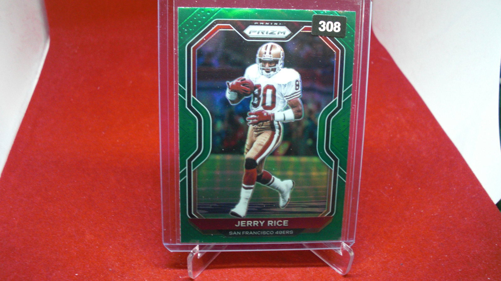 jerry rice green prizm (1 of 1)