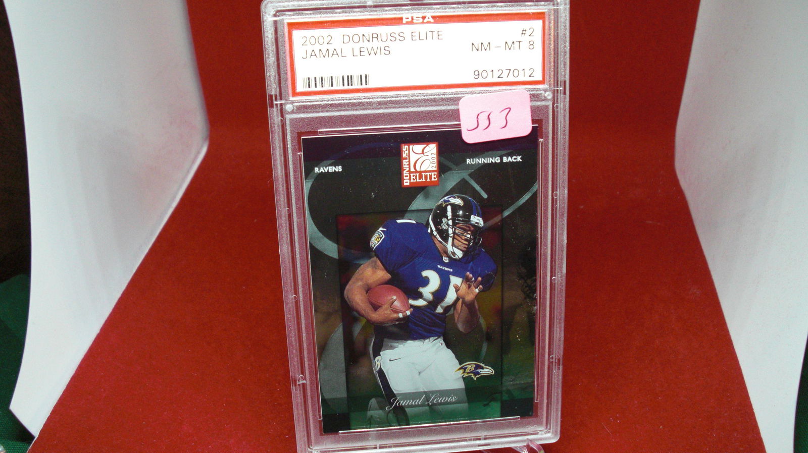 psa graded 2002 jamal lewis mint 8 (1 of 1)