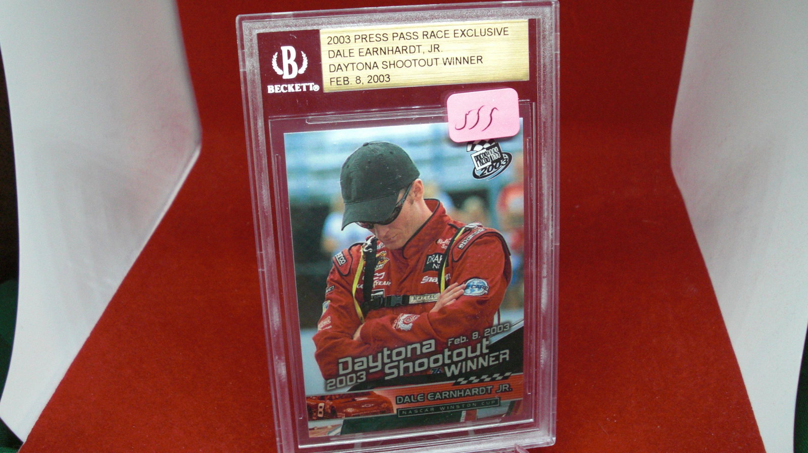 beckett graded dale earnhardt jr: nice graded card
