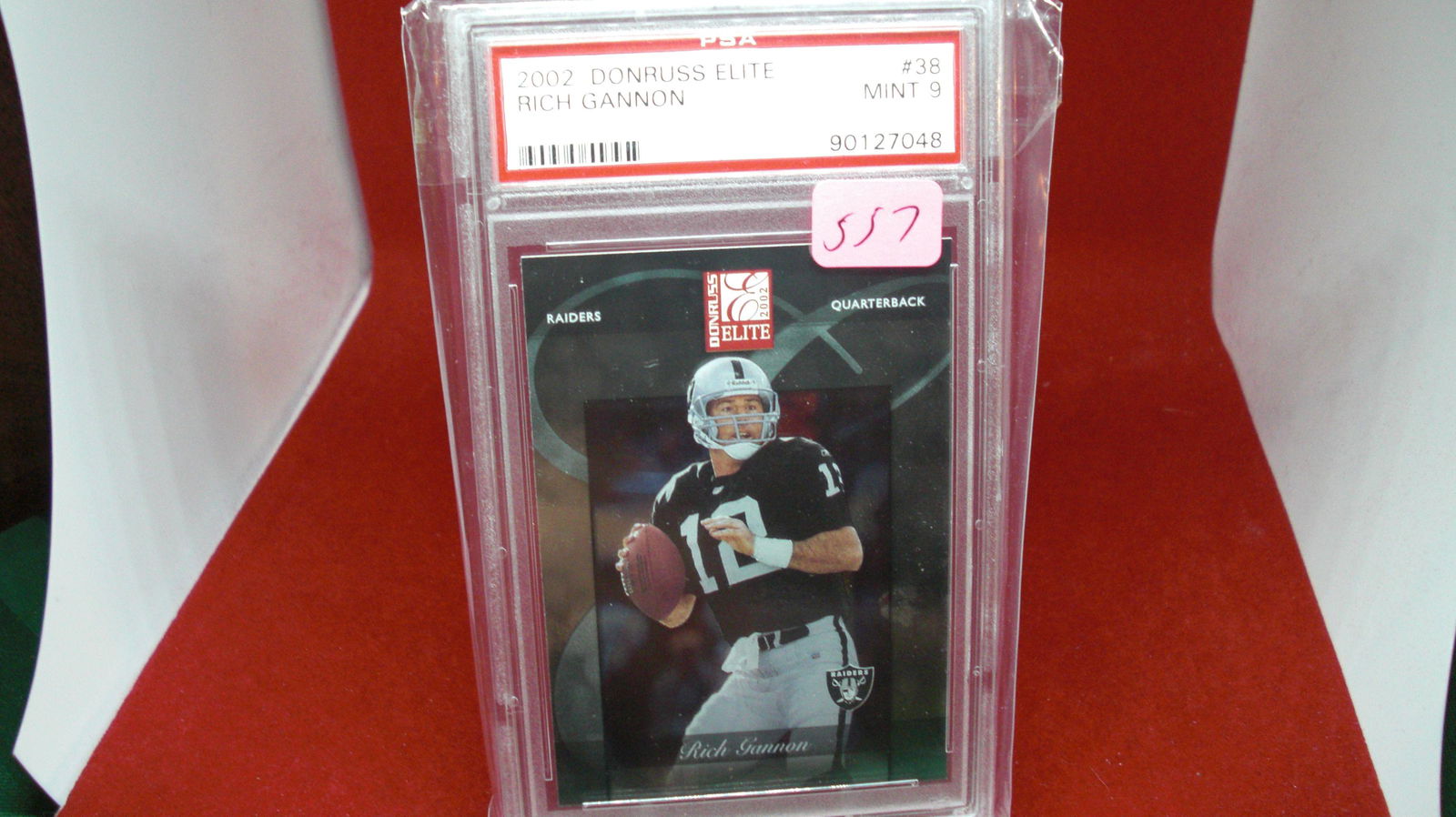 psa graded 2002 rich gannon mint 9 (1 of 1)