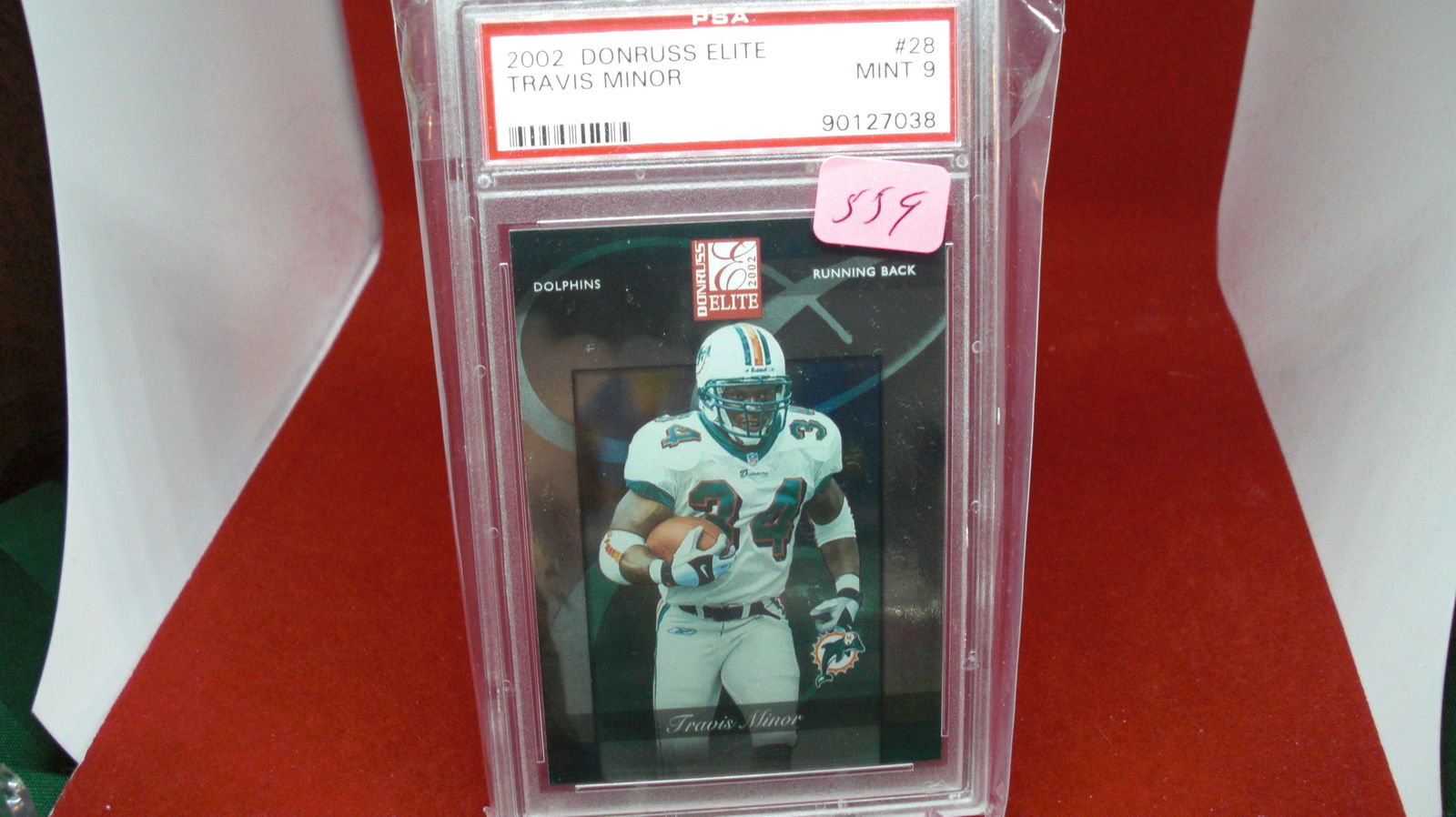 psa graded 2002 travis minor mint 9 (1 of 1)