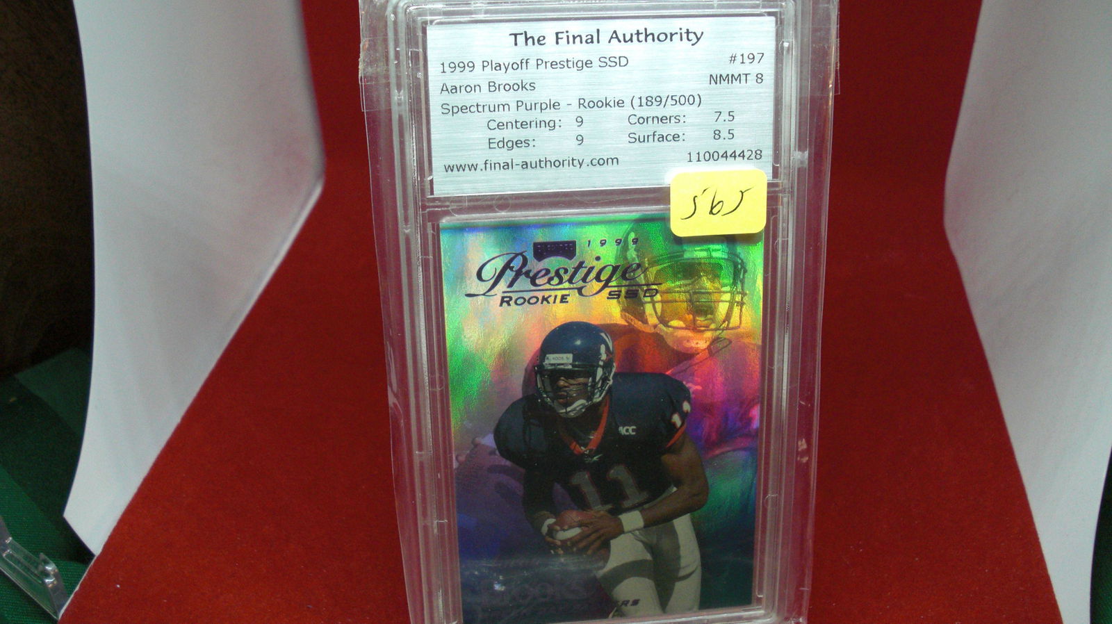 the final authority graded aaron brooks mint 8 (1 of 1)