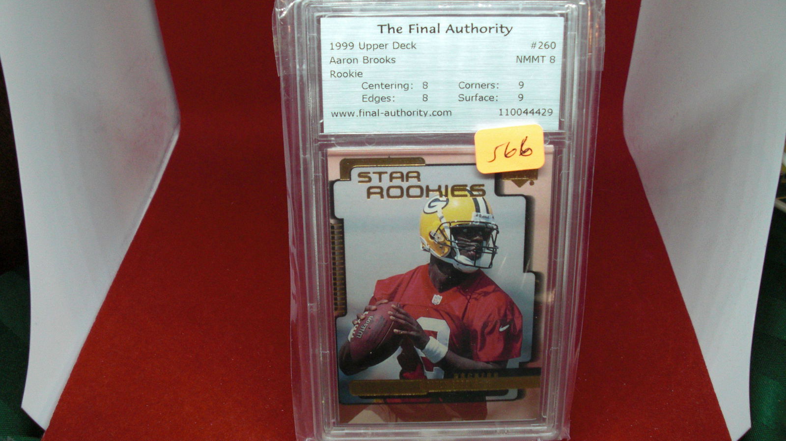 the final authority graded aaron brooks mint 8 (1 of 1)