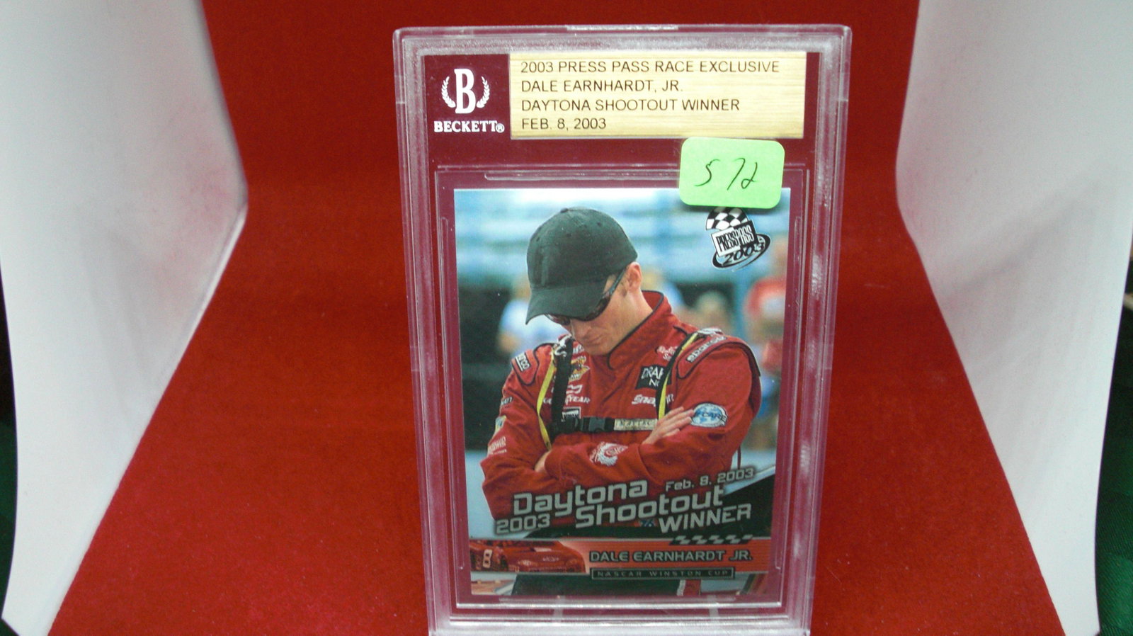 beckett graded dale earnhardt jr: nice graded card
