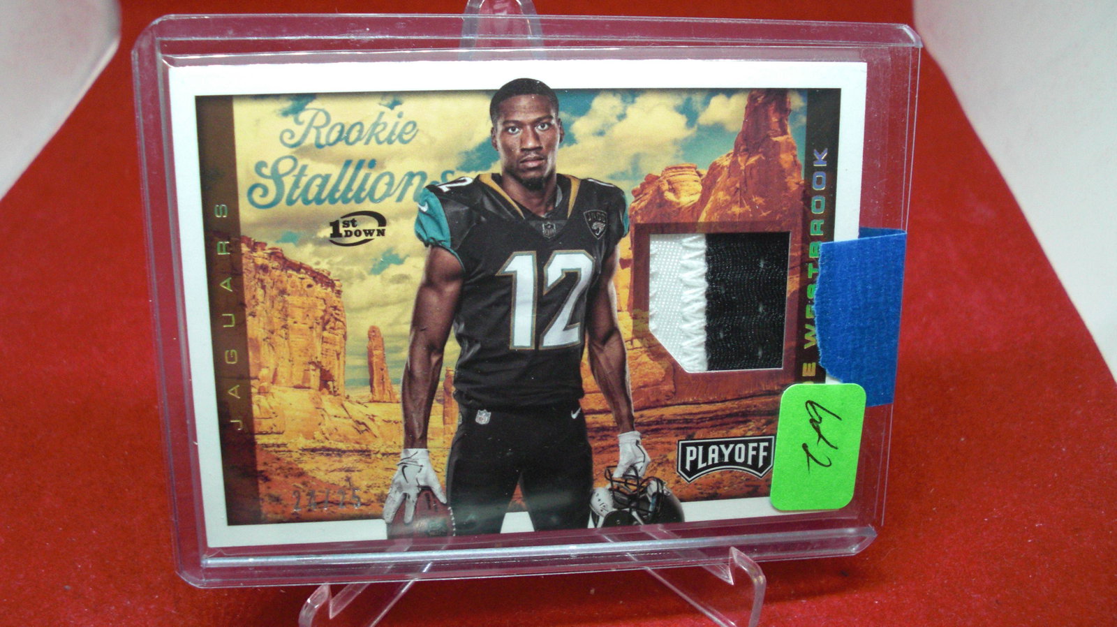 dede westbrook rookie jersey #24/25 (1 of 1)