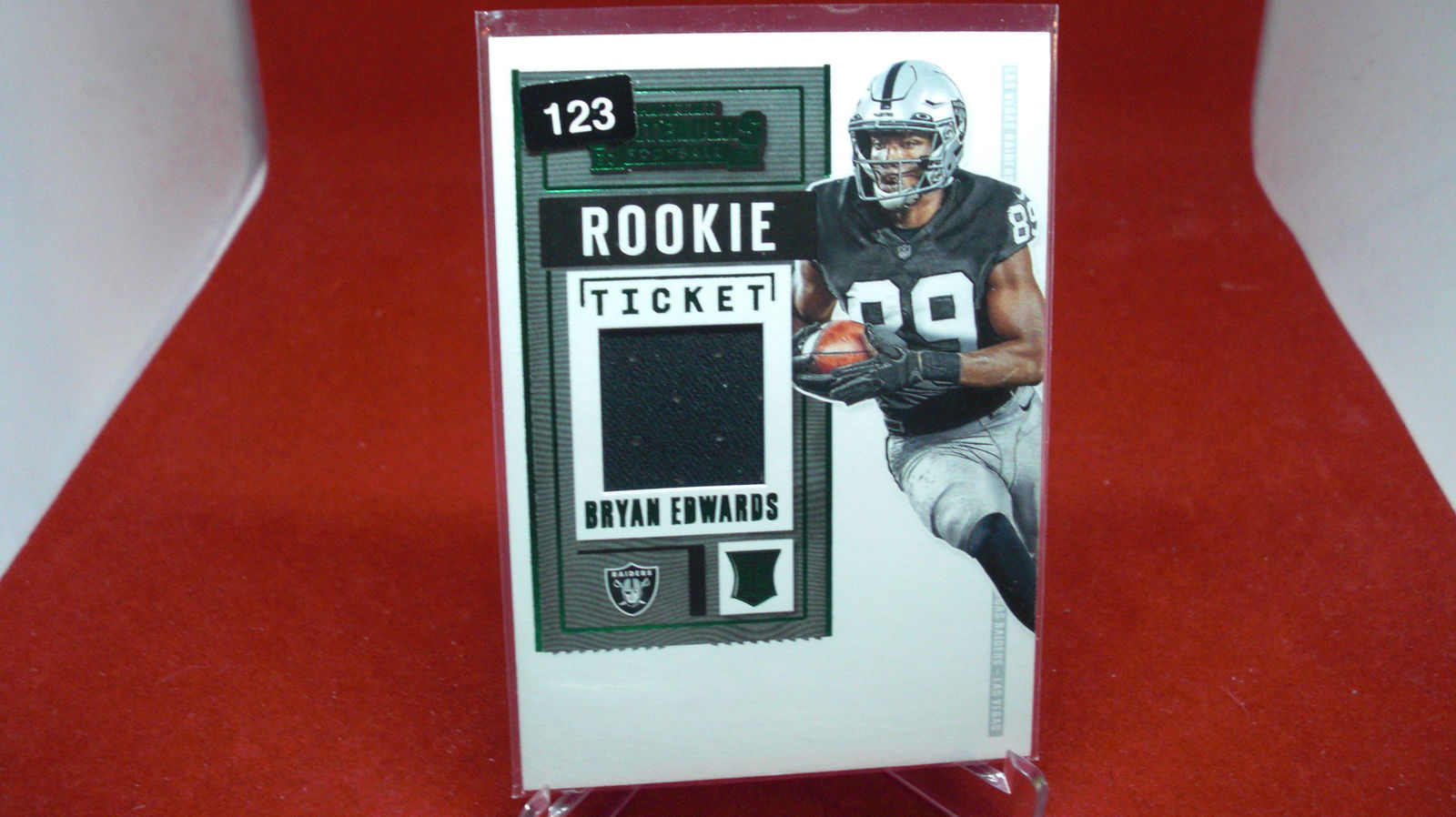 bryan edwards rookie jersey (1 of 1)
