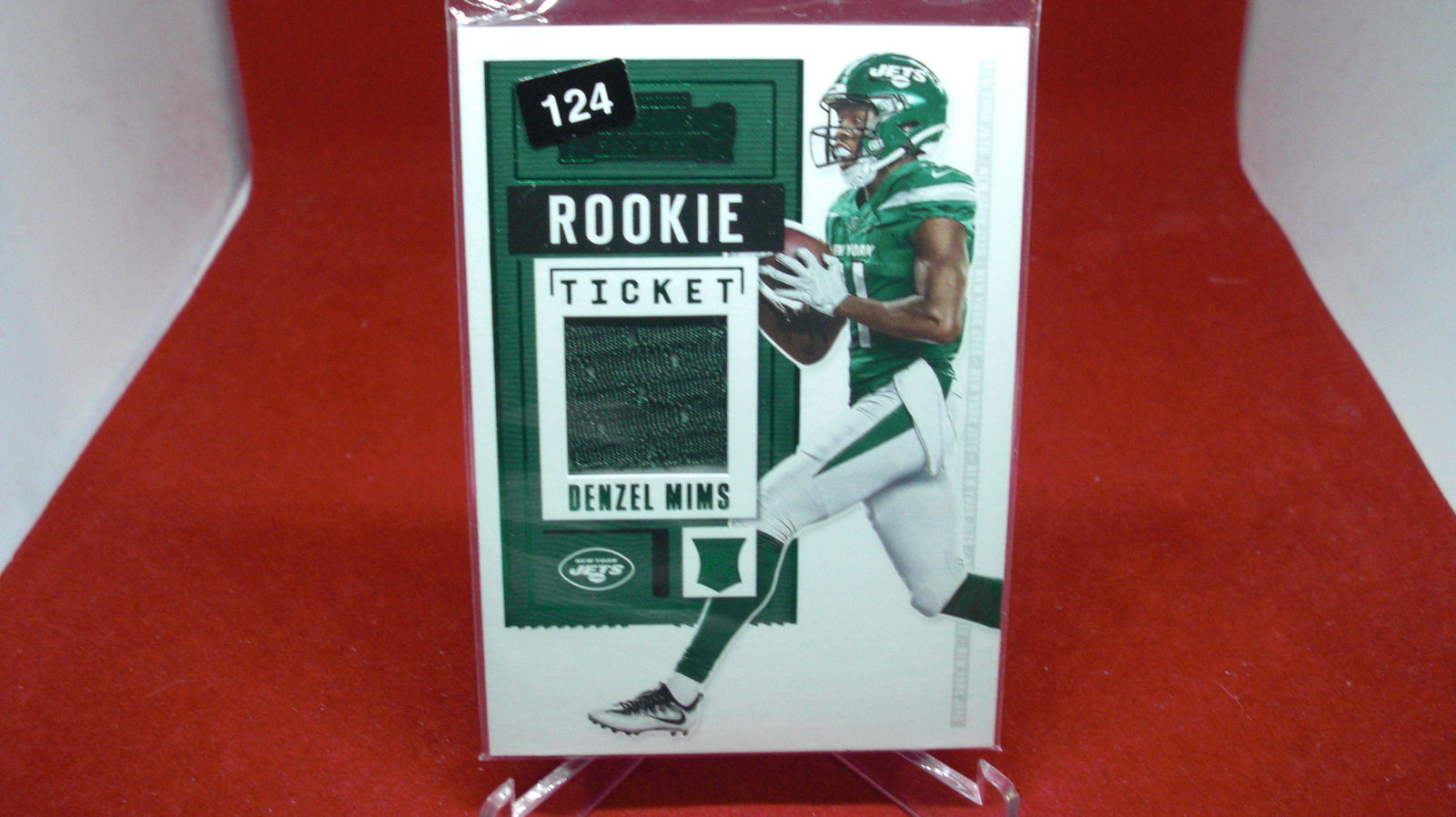denzel mims jersey rookie (1 of 1)