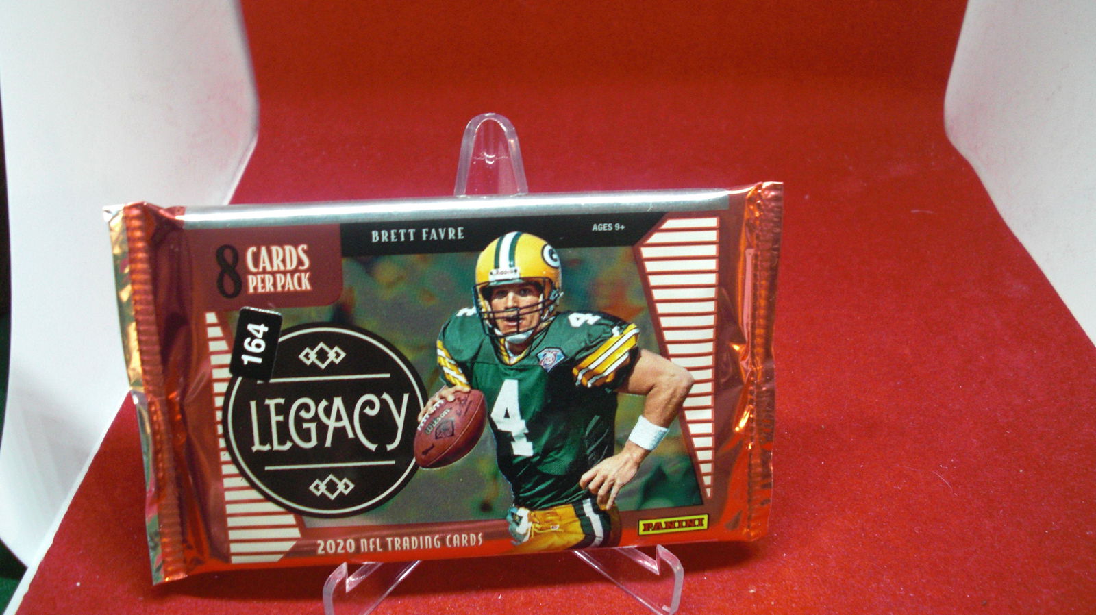 2020 unopened pack of football cards (1 of 1)